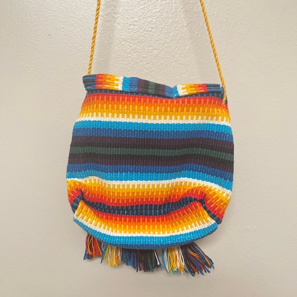 Colorful Indigenous-Style Argentine Bag - Picture 2 of 5